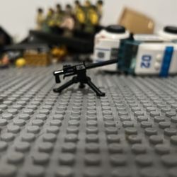 Lego machine gun