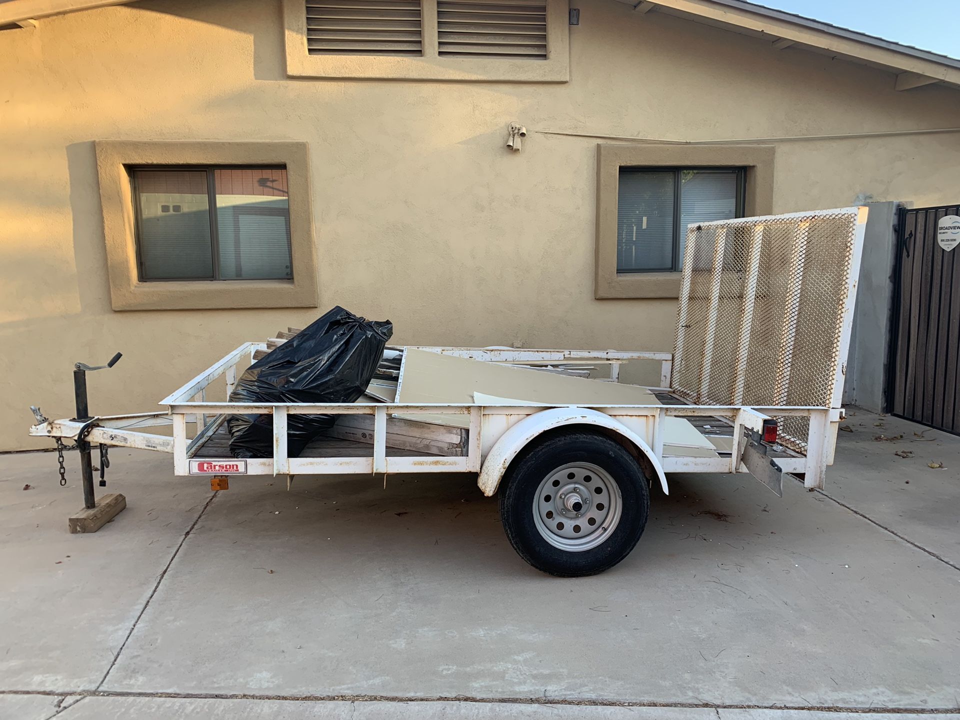 6.5x10.1 Carson utility trailer