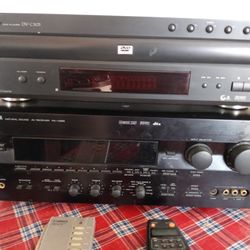Vintage Receiver/amplifier 400Watts And Pioneer CD/DVD.Excellent Condition