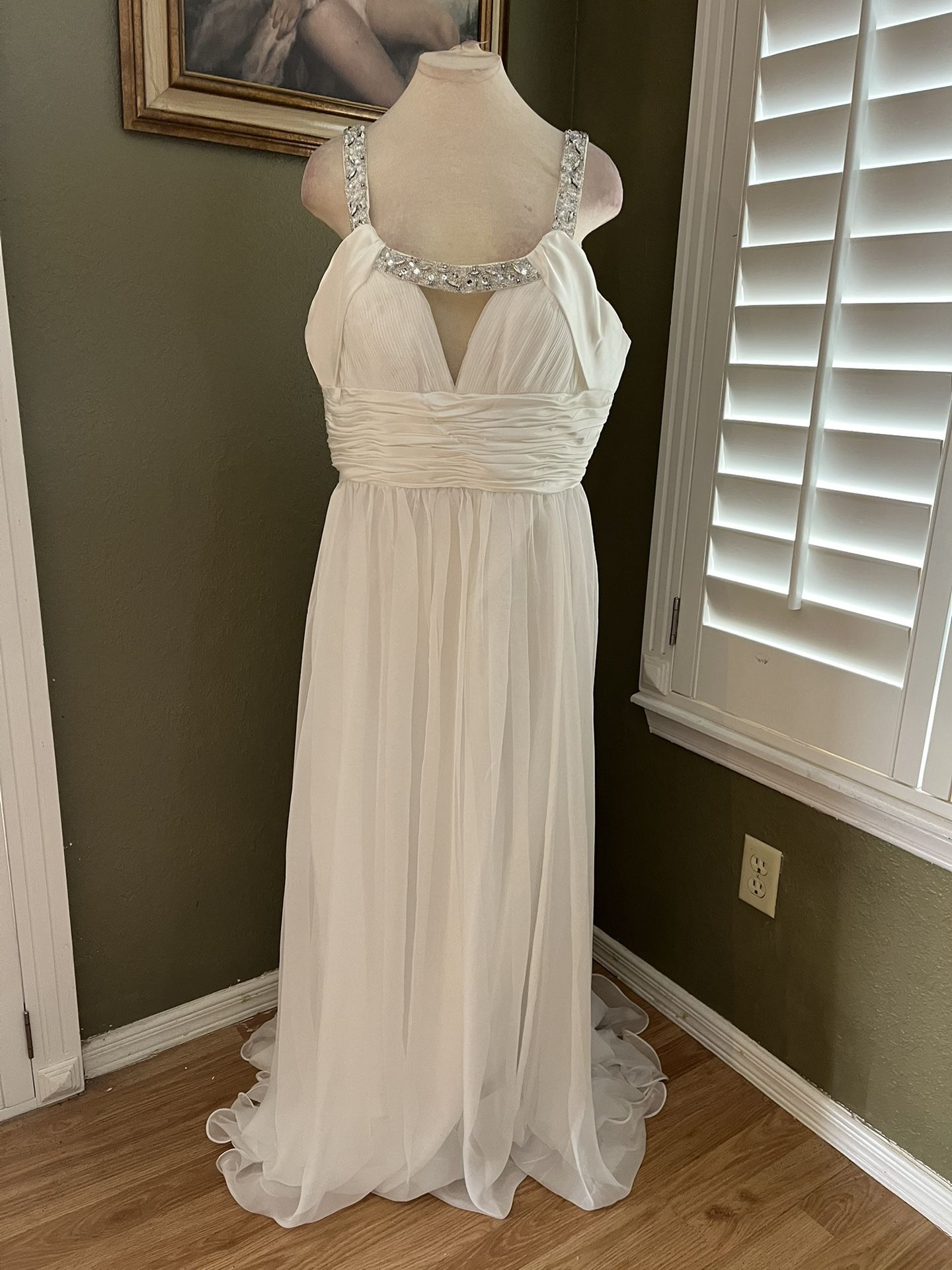 Gown Dress White 