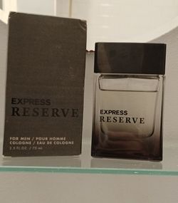 Men's Express Reserve 2.5 oz. original 2009 formula 85% full