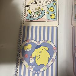 Sanrio Spiral Notebooks