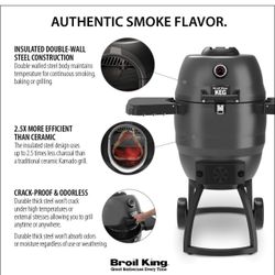 Broil King 5000 Kamado Grill BBQ/ Smoker 