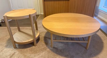 IKEA coffee table & end table