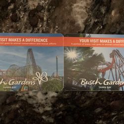 Bush Gardens Tickets 