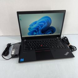 Lenovo ThinkPad T14 i5-1135G7 14" Windows 11 Pro Laptop 512GB NVMe SSD 16GB RAM