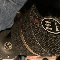 Vintage JBL LE175 Drivers With Horns And Potato Mashers