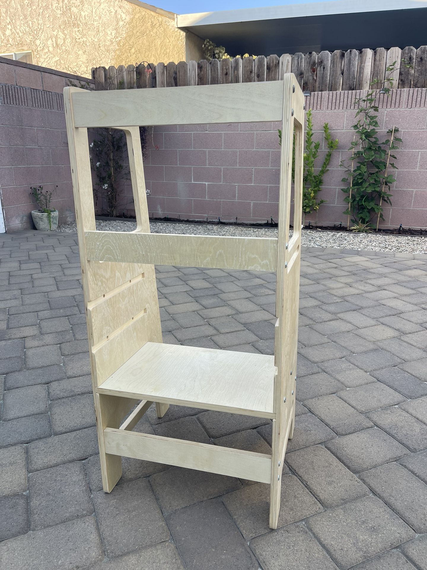 Height Adjustable Kitchen Step Stool