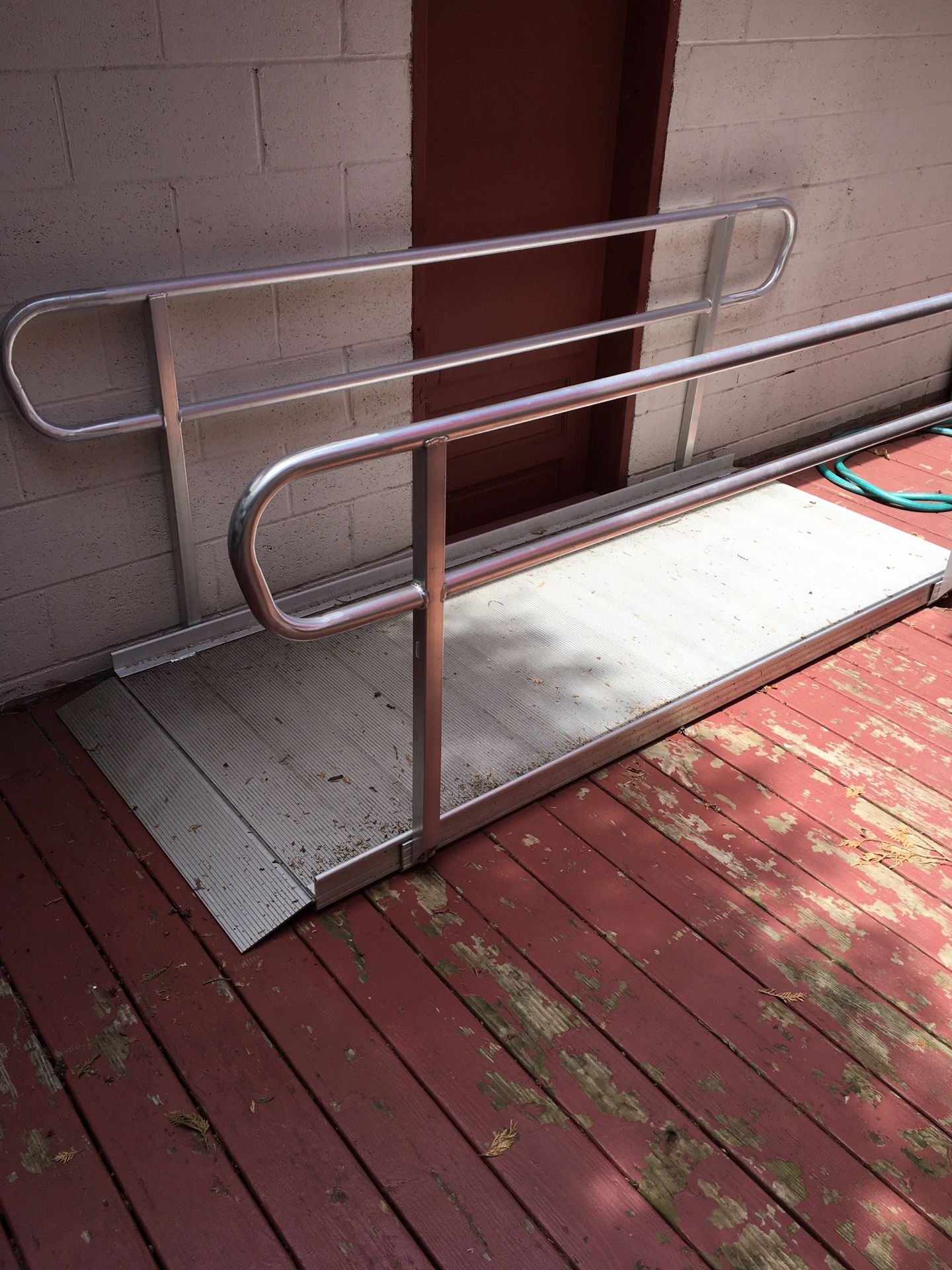 Titan 8 Ft Ramp Stainless Steel With Hand Rails