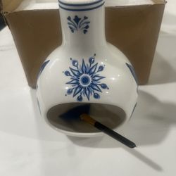 Handmade Ceramic Palo Santo Burner Incense Dish for Meditation Decor (New)