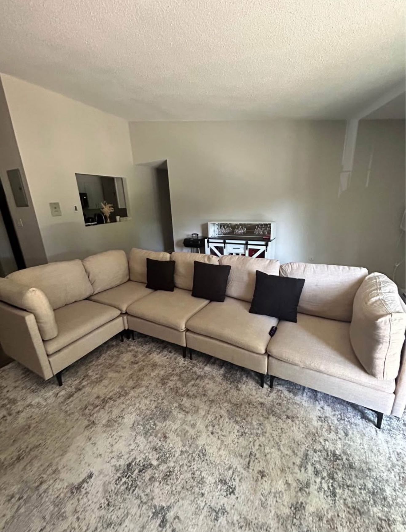 Beige Couch