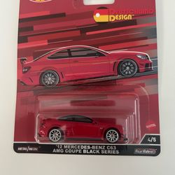 Hot Wheels 2022 Deutschland Design Mercedes Benz C63 AMG Black Series