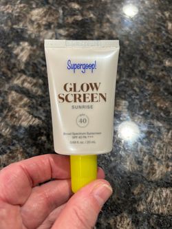 NEW SUPERGOOP GLOW SCREEN SPF 40 IN SUNRISE $9!!