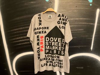 Dover Street Market DSM Paris T-Shirt 1 - Grey - XL