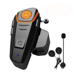 BT-S2 1000m Motorcycle Intercom 3 Riders 