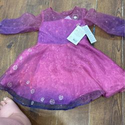 Beautiful Repunzel Dress From Disneyland 