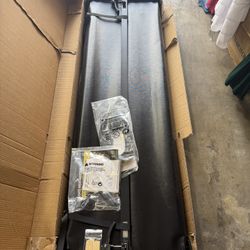 DIMIC Soft Quad-Fold Truck Bed Tonneau Cover For 2014-2018 Chevy Silverado GMC Sierra 6.5FT Not for CarbonPro Bed