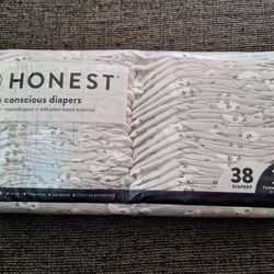 Honest Diapers Size 2 Panda 🐼 38 Count 
