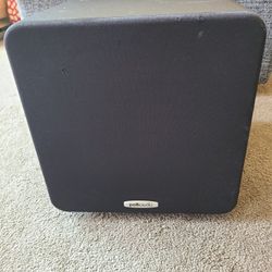 USED POLKAUDIO SUBWOOFER MODEL PSW111 8"