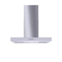 Open Box 30 in. 350CFM Convertible Kitchen Island T-Shape Range Hood in Stainless Steel 
