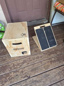 Go sports launch box & calf stretcher