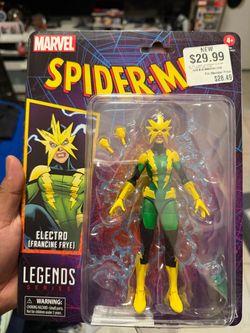 Spiderman Marvel Legend Electro