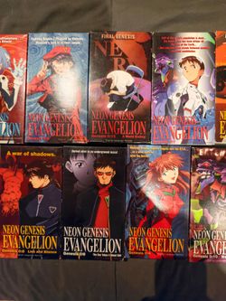 Neon genesis Evangelion anime VHS complete set