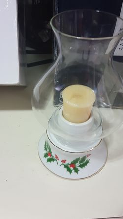 Lenox candle holder