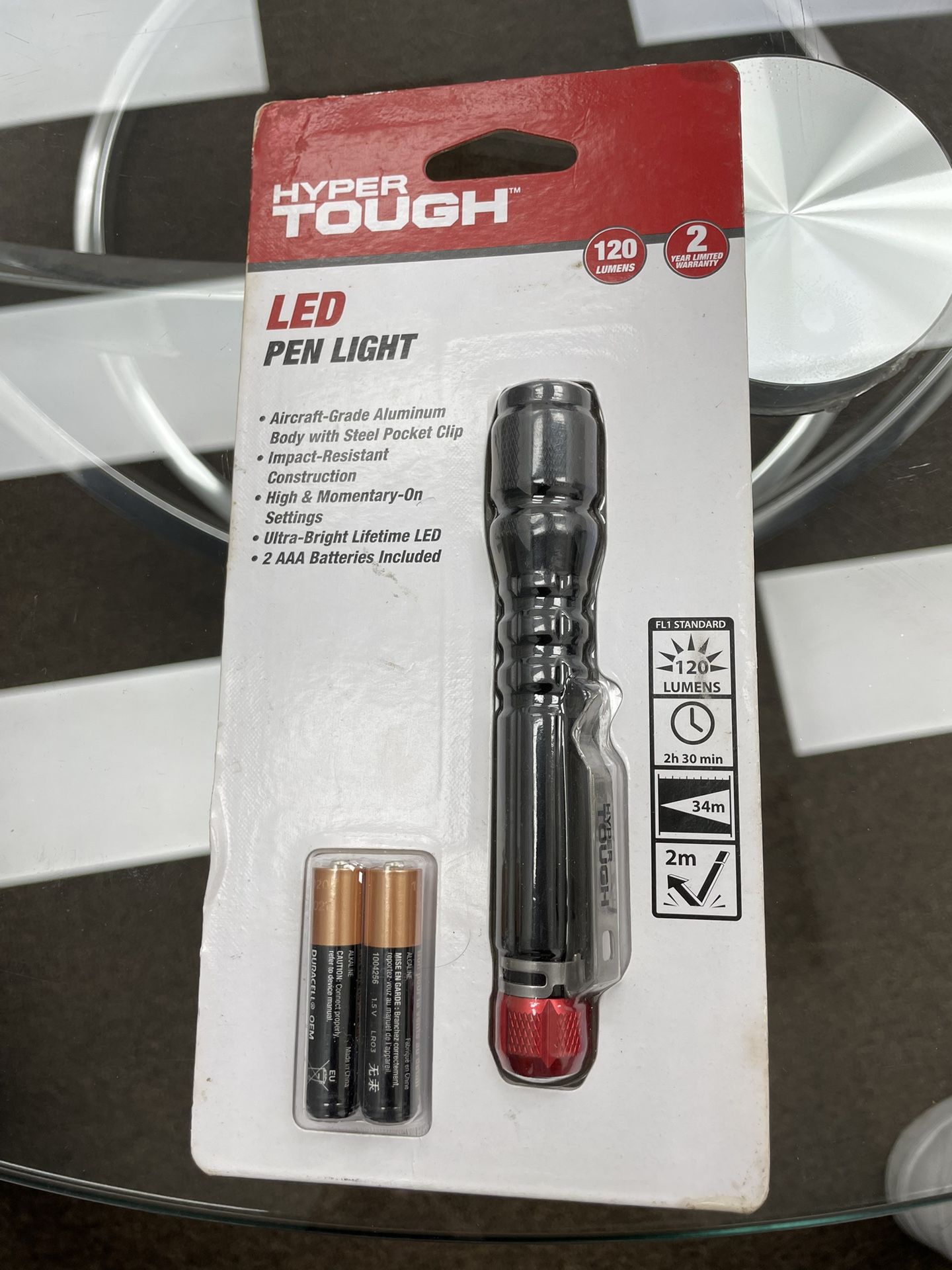 Hyper Tough 120-lumen Led Pen Light