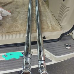 CHROME BED RAILS