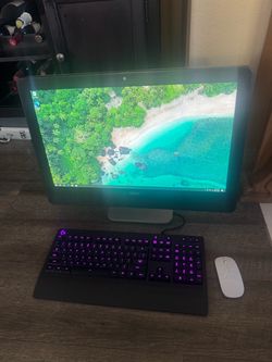 Dell optiplex aio all in one core i5 8gb mem 120hd wifi bluetooth vid cam computer desktop