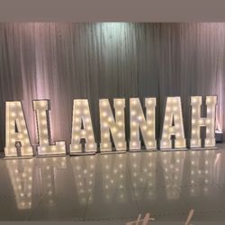 Marquee Letters And Numbers 