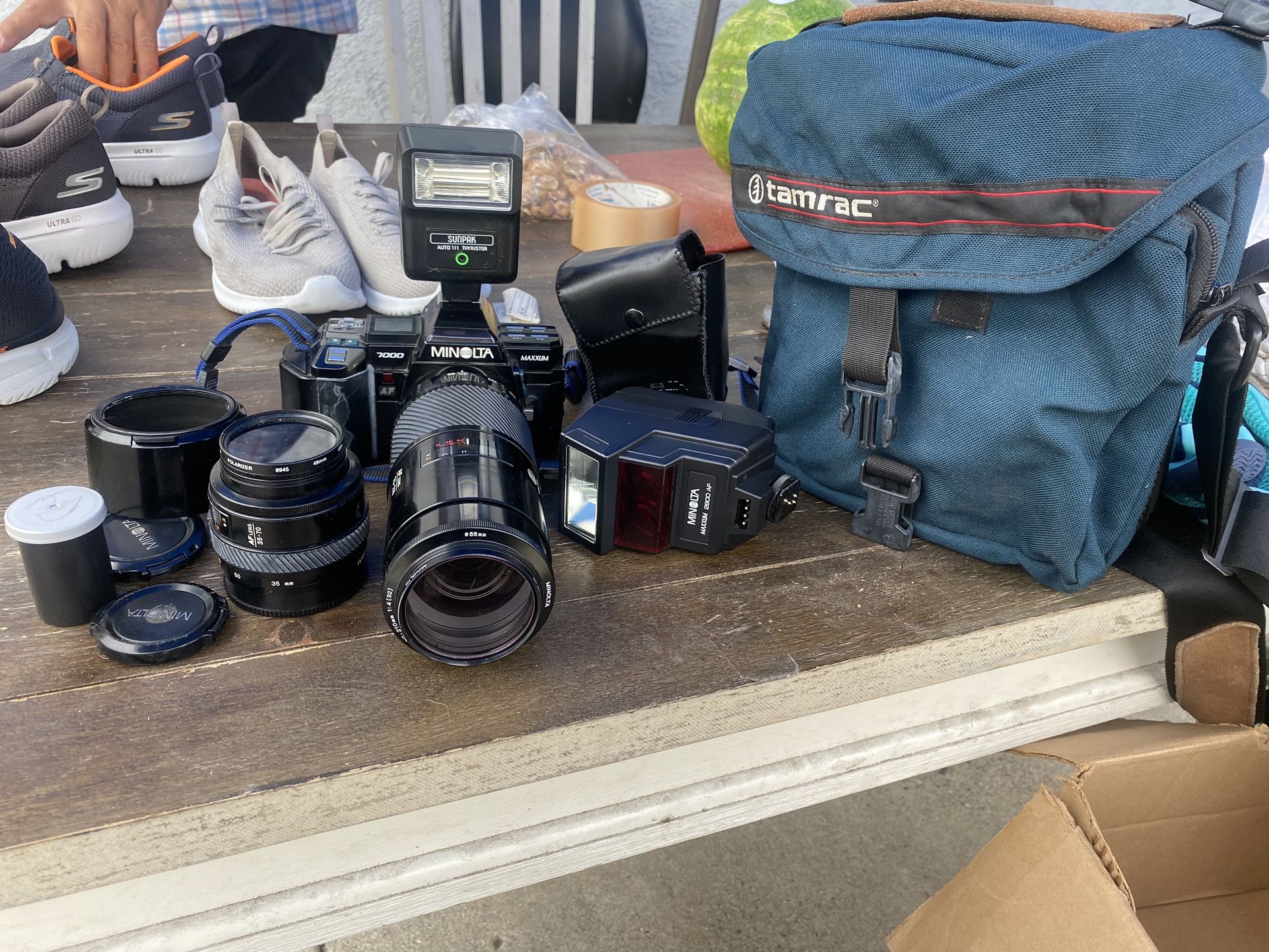 Cámara minolta Maxxum 7000