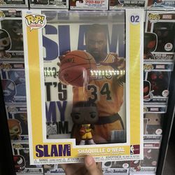 Shaquille O’Neal Slam Cover Funko Pop 