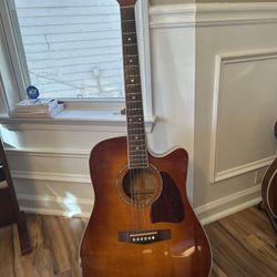 Ibanez Artwood AW200ECE Acoustic-Electric Guitar - Made in Korea