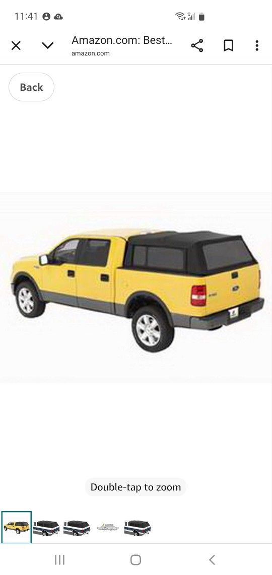 2014-2017 Ford F150 Crew Cab Soft Topper