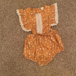 Toddler Lace Romper