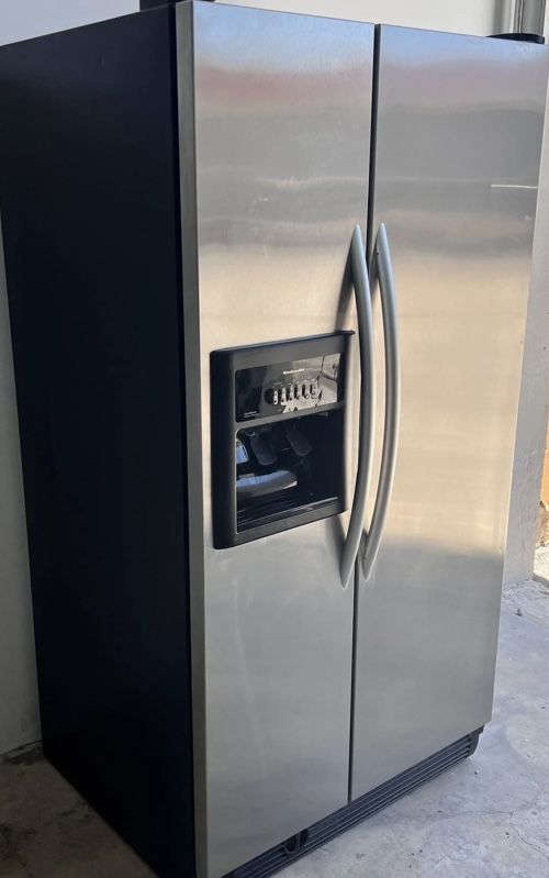 Kitchenaid 2 door stainless fridge 