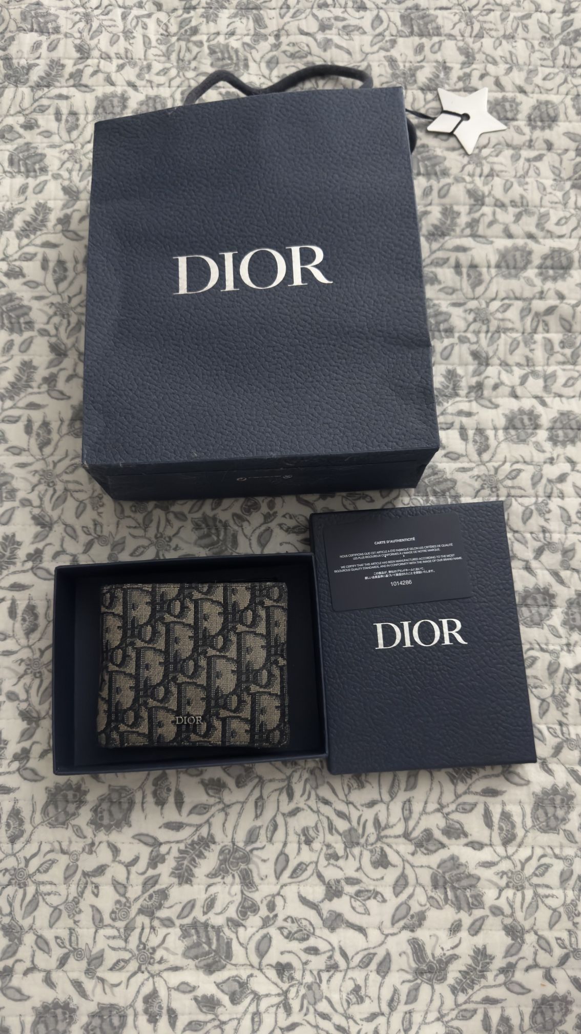 Dior Wallet Authentic