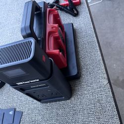 500W Power Inverter for Milwaukee 18V Battery 4-Port DC 18V to AC 120V Converter