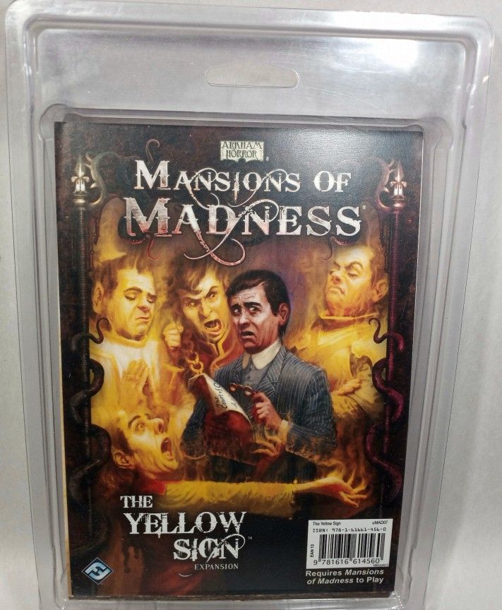 Mansions of Madness board game expansion The Yellow Sign