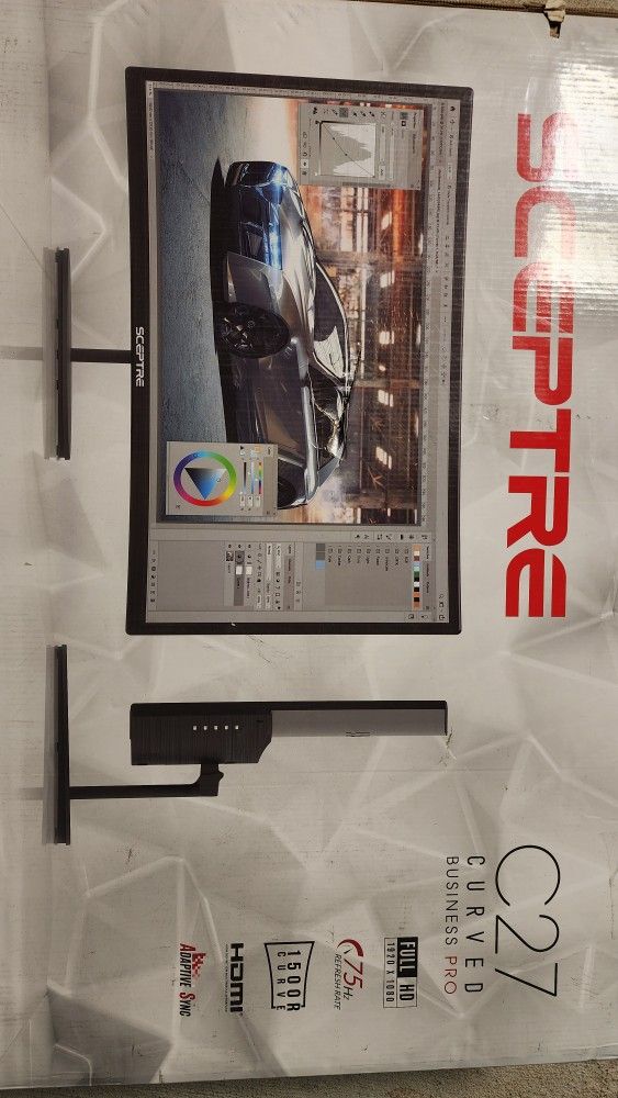 Sceptre C275W-1920RN 27 in 75hz HDMI VGA Curved Monitor