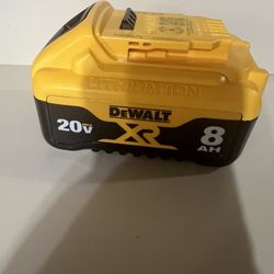 Dewalt battery 8AH 