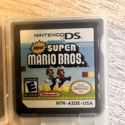 🎮🔥 ¡OFERTA ESPECIAL! 🔥🎮  🕹️ Juegos originales para Nintendo DS ⭐ New Super Mario Bros. 🏁 Mario Kart DS  💥 Diversión garantizada para toda la fa