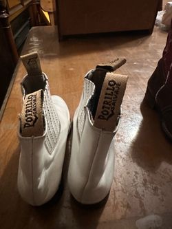 pair of Mexican cowgirl boots
