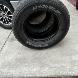 Three Michelin Tires 275/65R18