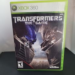 Transformers: The Game (Microsoft Xbox 360, 2007) Complete CIB
