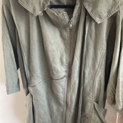 H&M Utility Jacket – Olive Green – Women’s US 10 / EUR 40