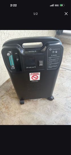Stratus 5 Oxygen Machine Perfect Condition