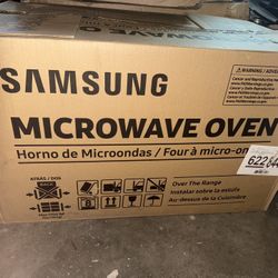 NEW Samsung Over-the-Range Microwave – Open Box